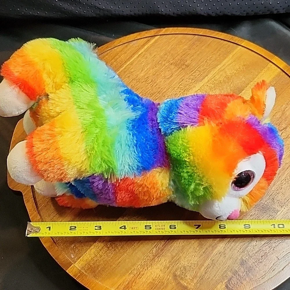 Spark Bright Eye Rainbow Llama Plush,‎ 9